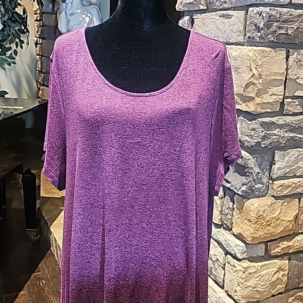 Old Navy berry colored pullover tent dress size XXL